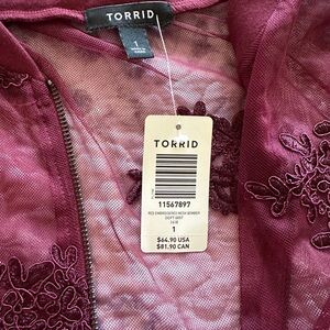 Torrid lace jacket